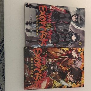 Manga Twin Star Exorcists Graphic Novels - Black, Red, Orange, Yellow